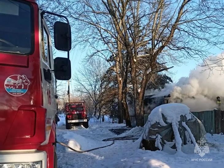 В Новозыбковском округе на пожаре погиб пожилой мужчина