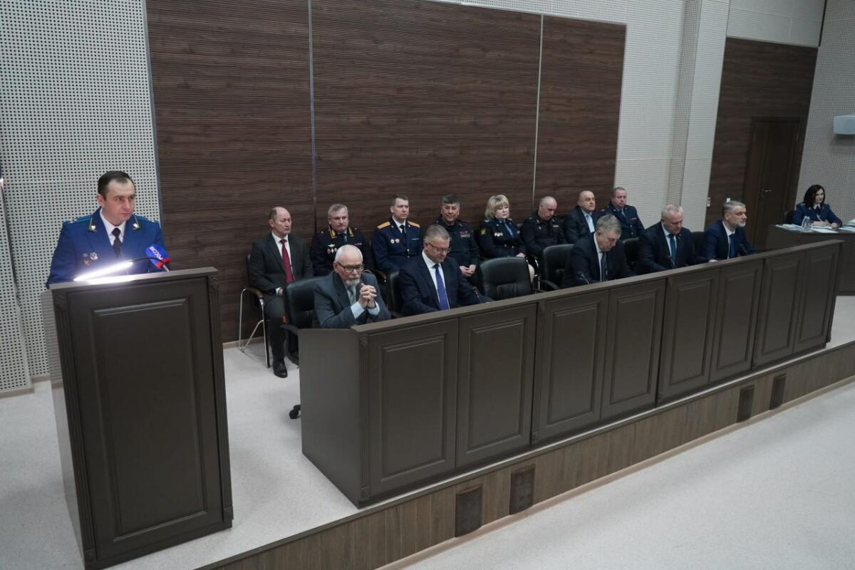 Глава прокуратуры Брянской области отчитался о работе ведомства за год