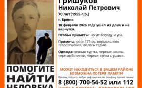 70-летний мужчина пропал в Брянске