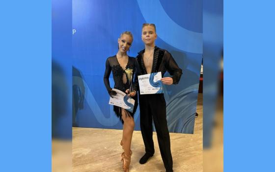 Брянская танцевальная пара выступила на первенстве мира