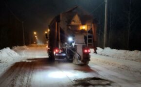 Почти 2000 тонн песко-соляной смеси потратили за сутки брянские дорожники