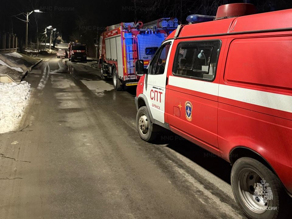 Человек погиб на пожаре в Брянске