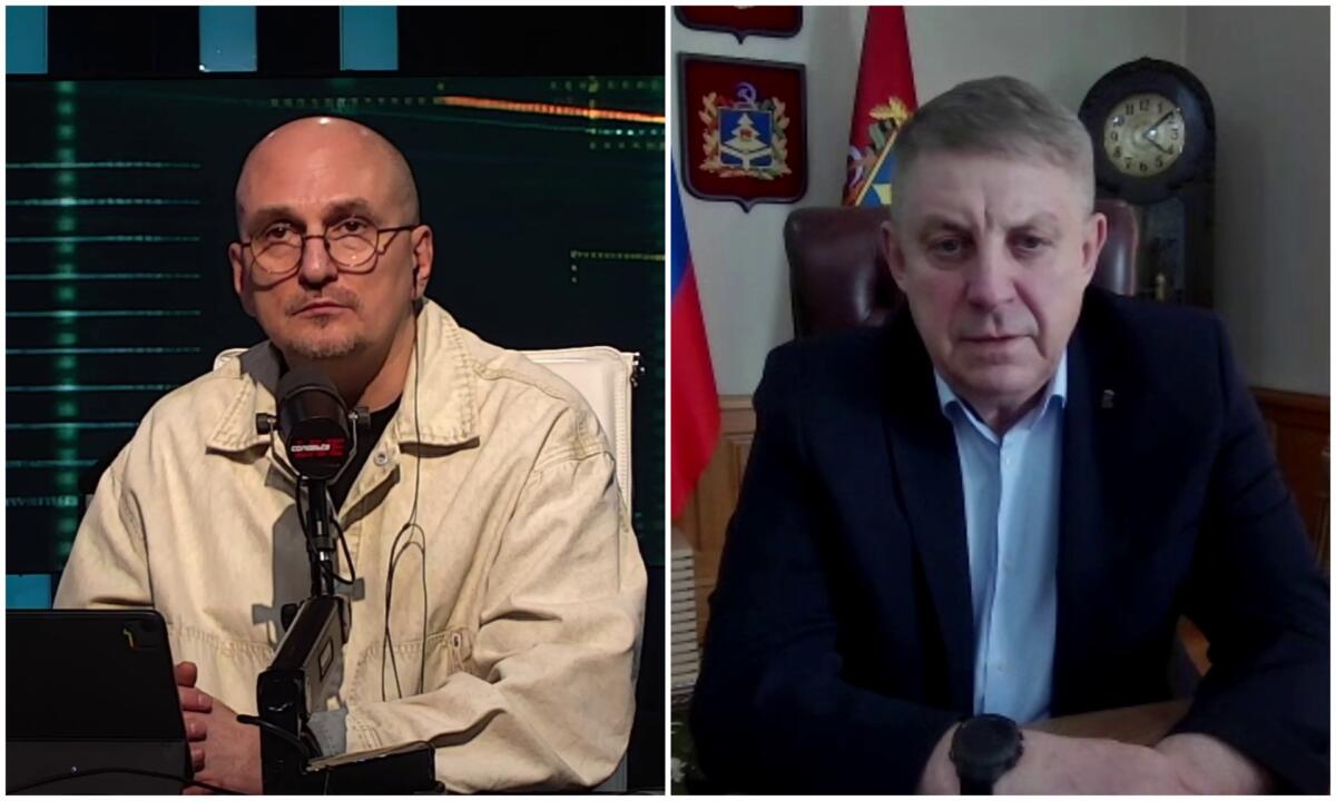 Брянский губернатор выступил в программе «Лабиринт Карнаухова» в студии «Соловьёв Лайф»