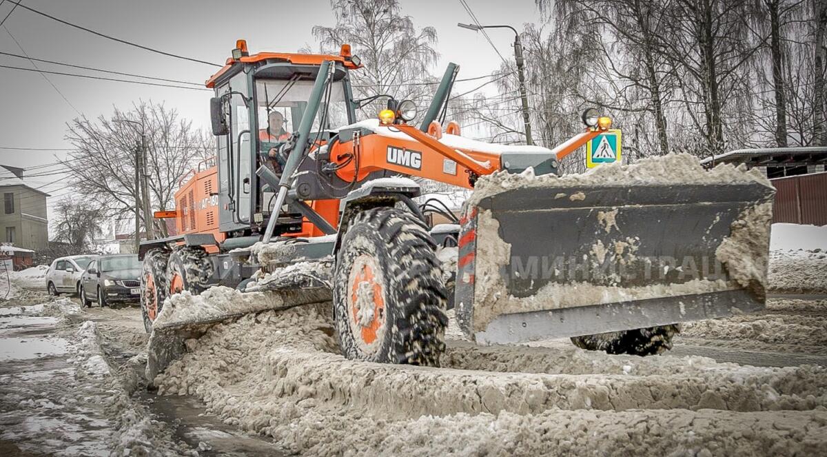 Почти 108 тысяч тонн снега вывезли дорожники из Брянска за зиму