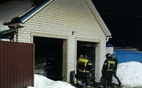 8 марта в Брянске сгорел гараж