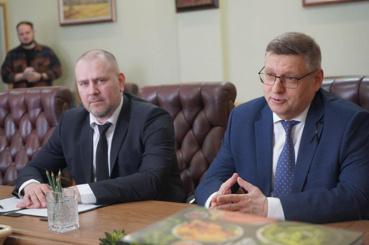 Брянский губернатор встретился с зампредседателя правления АО «Россельхозбанк»