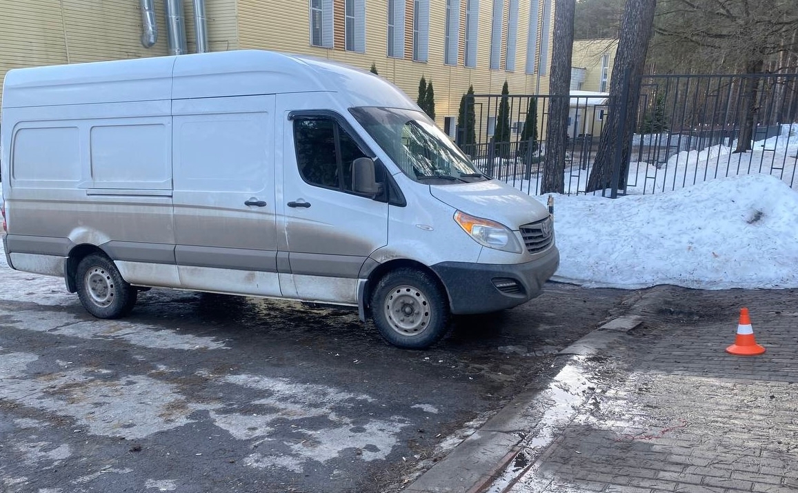 Микроавтобус сбила пенсионерку у споркомплекса в Фокино
