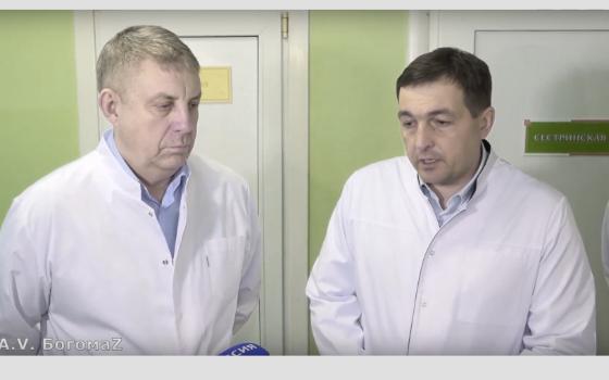 Брянский губернатор навестил в больнице пострадавших от ракетного удара жителей