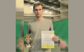 Брянский теннисист занял второе место на турнире «Золотые купола»