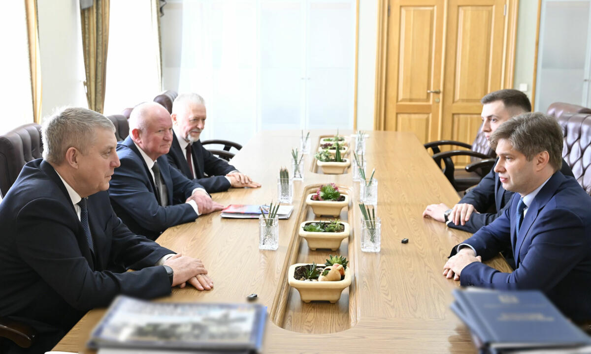 Брянский губернатор встретился с вице-президентом Российского союза промышленников и предпринимателей