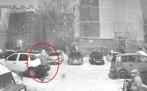 Подозреваемого в повреждении иномарки жителя Глинищево задержали полицейские