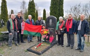 Белорусское землячество навело порядок на могилах брянских партизан