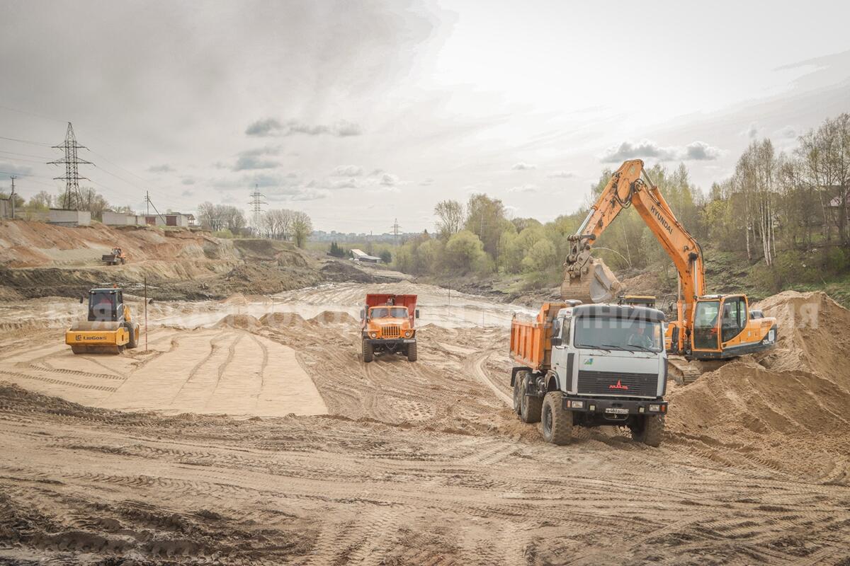 В Брянске стартовало строительство дороги-дублёра улицы Карачижской