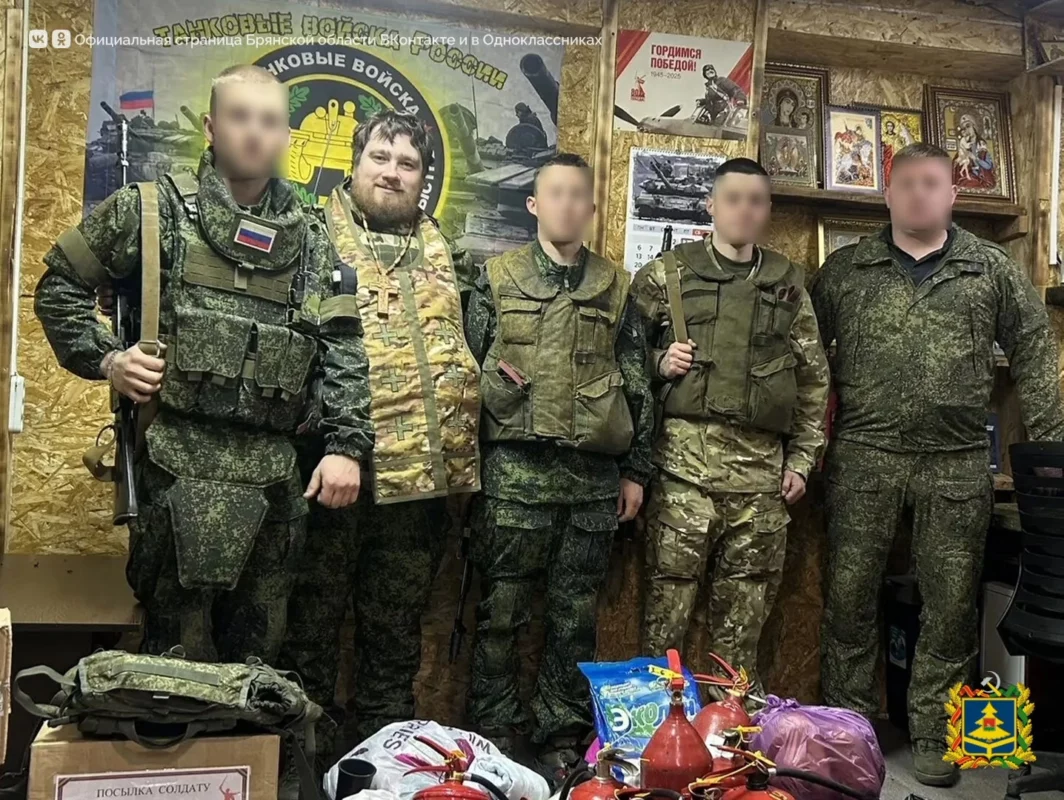 Брянский священник посетил подразделения группировки «Север»