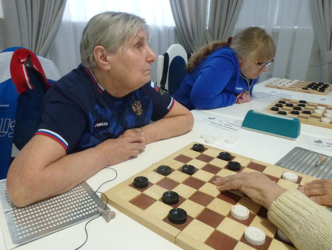 Брянская спортсменка стала чемпионкой России по шашкам в спорте слепых