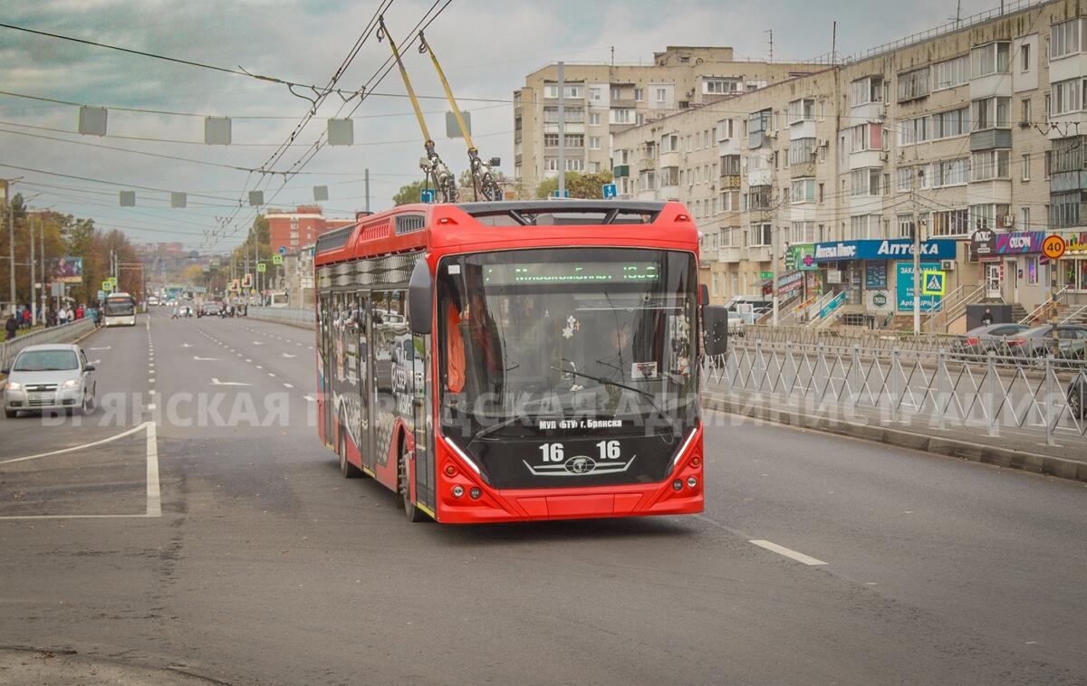 Более 15 миллионов пассажиров перевезли троллейбусы в Брянске в прошлом году