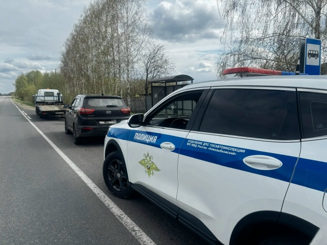 Нетрезвого водителя задержали инспекторы в конце апреля в Новозыбковском районе
