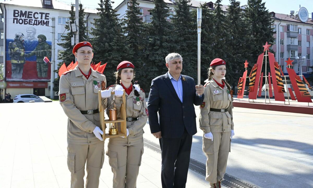 Акция Огонь памяти прошла в Брянске