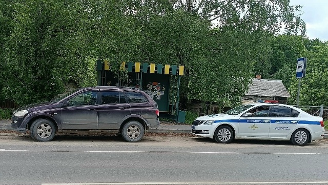 Иномарка сбила пенсионерку на остановке в Брянске