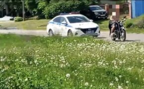 Нетрезвого мотоциклиста задержали полицейские в Трубчевском районе