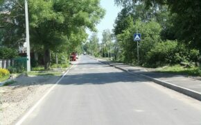 Улицу Окружную в Брянске отремонтировали по нацпроекту