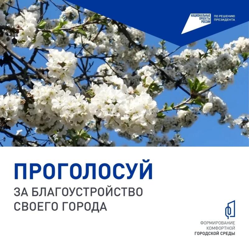 До завершения онлайн-голосования за объекты благоустройства в Брянской области остался один день