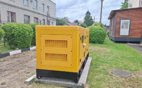Новый дизельный генератор установили на Брянской станции крови