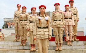 Брянские юнармейцы отметили юбилей