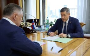 Врио губернатора Брянской области встретился с зампредседателя Правительства РФ