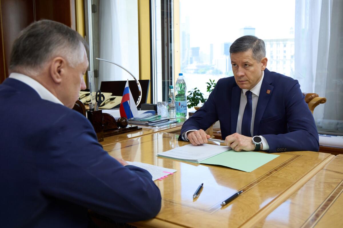 Врио губернатора Брянской области встретился с зампредседателя Правительства РФ