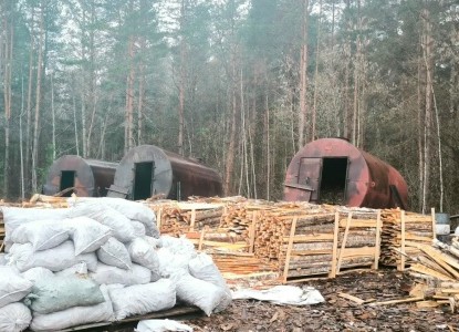 Брянский суд закрыл незаконное производство древесного угля