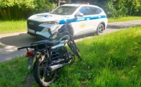 Полицейские в Новозыбковском округе задержали нетрезвого водителя мопеда