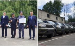 Брянские росгвардейцы получили 10 новых автомобилей