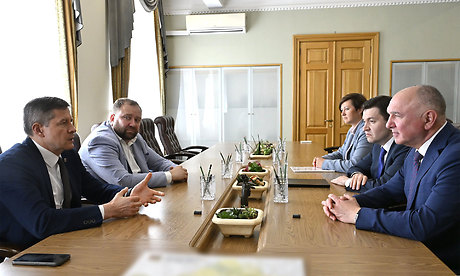 Врио губернатора Брянской области встретился с начальником Московской железной дороги
