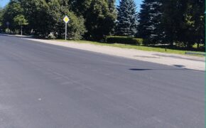 В посёлке Выгоничи по нацпроекту ремонтируют улицу Ленина
