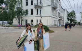 Брянские художники участвовали в международном пленэре «Краски Могилёва»