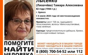 82-летнюю женщину ищут полиция и волонтёры в Брянске