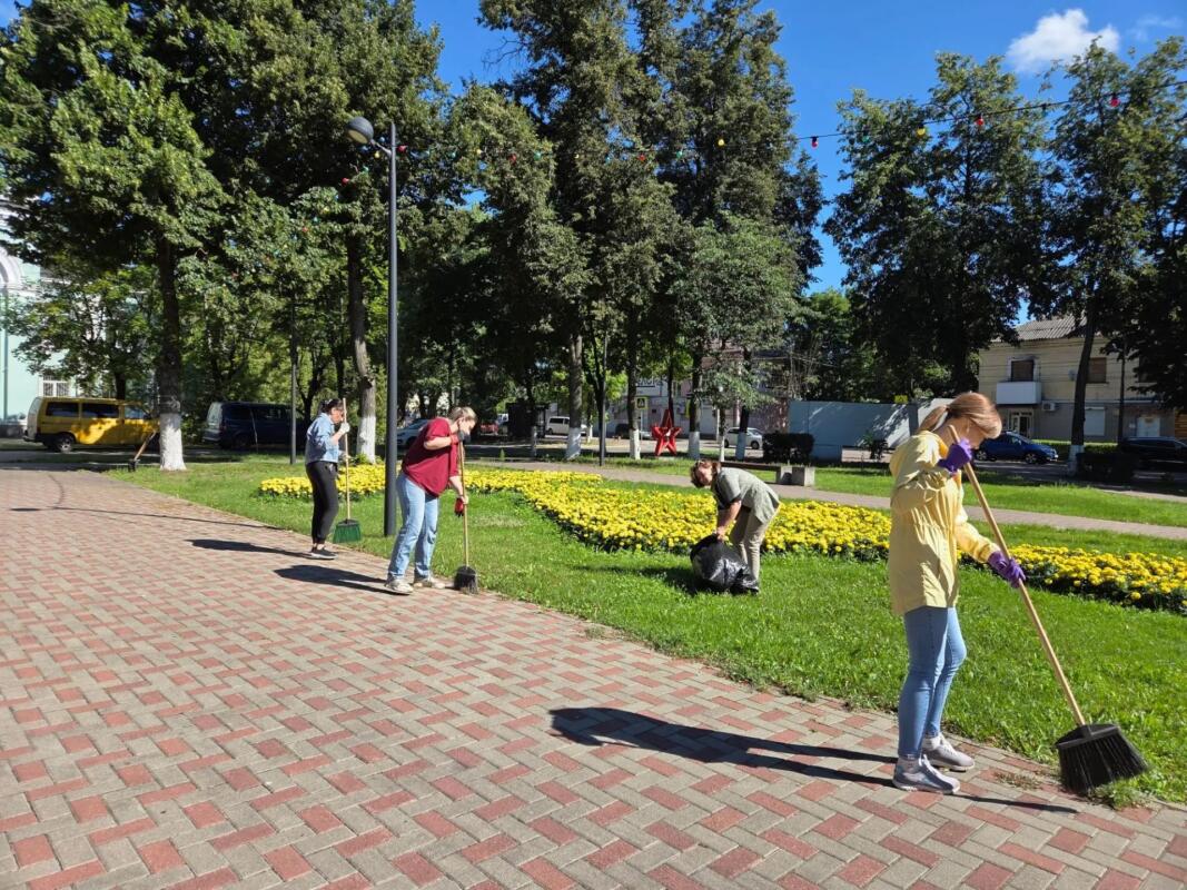 Санитарная пятница прошла во всех районах Брянска