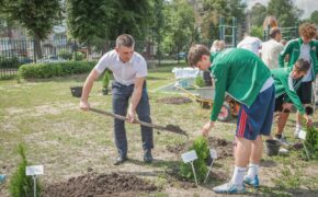 Акция «Зелёный старт» прошла на стадионе в Брянске