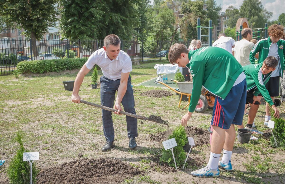 Акция «Зелёный старт» прошла на стадионе в Брянске