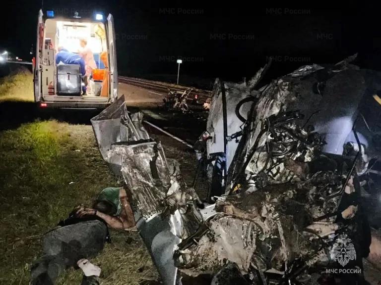 ДТП с пострадавшими произошло на брянской трассе ночью