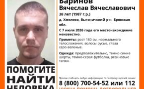 38-летний мужчина пропал в Выгоничском районе