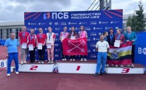 Второе место заняли брянские легкоатлеты на эстафете первенства России