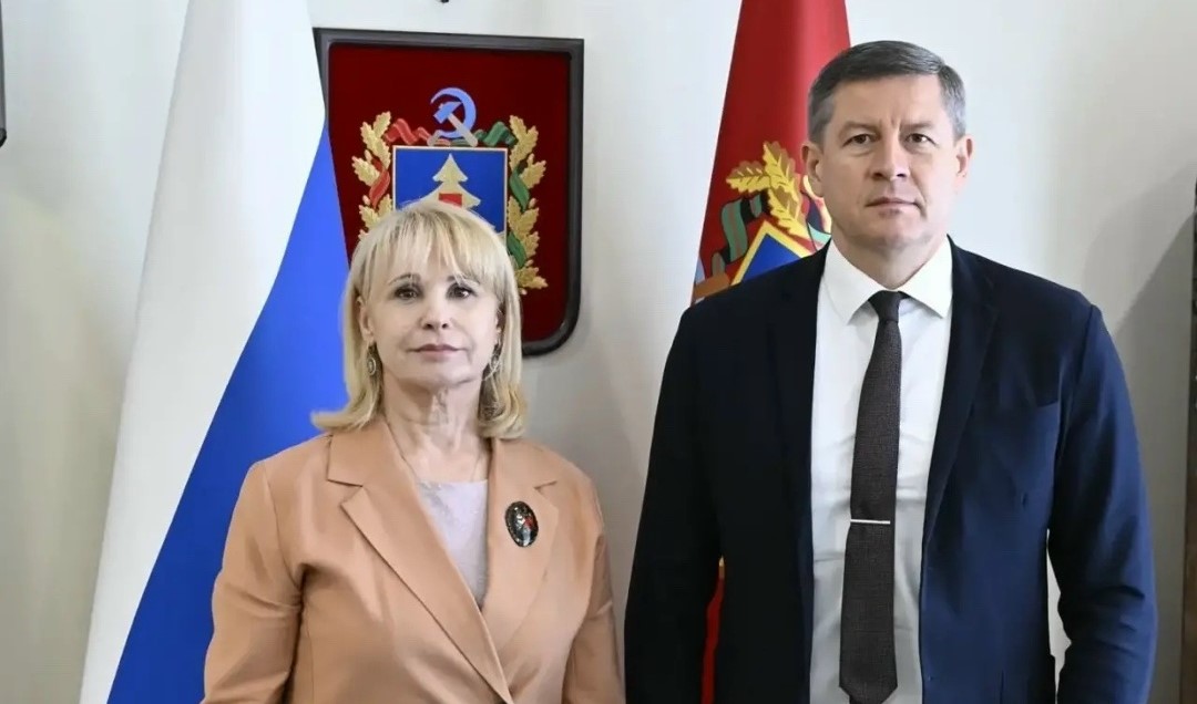 Врио губернатора Брянской области встретился с президентом союза Торгово-промышленной палаты