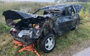 Двое подростков пострадали в ДТП на трассе в Рогнединском районе