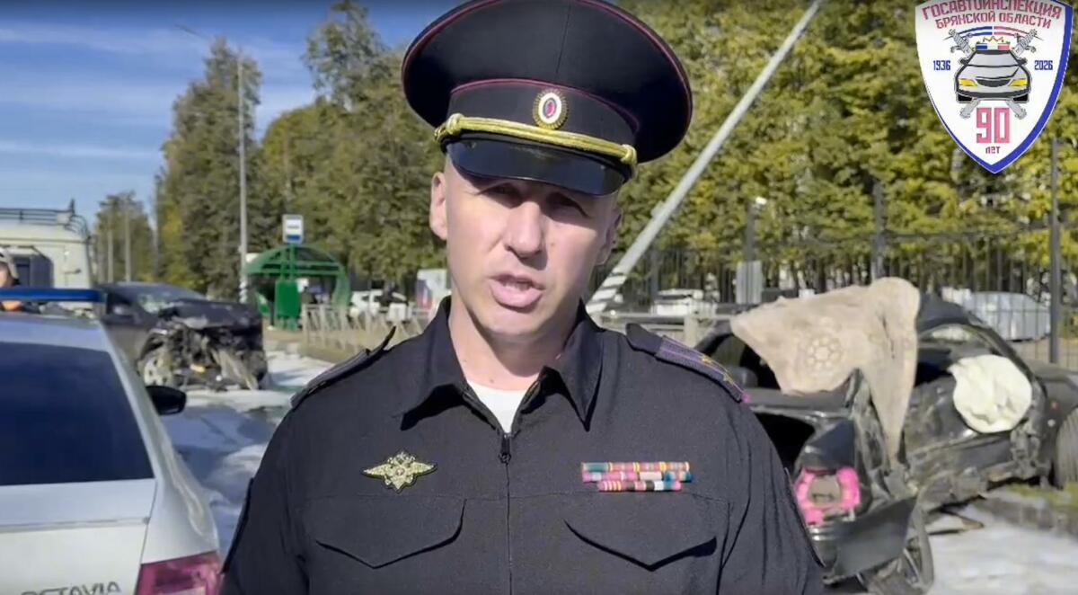Мужчина погиб при столкновении двух иномарок на брянской трассе