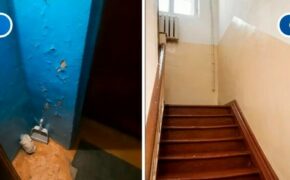 Подъезды в многоэтажке в Брянске отремонтировали после вмешательства прокуратуры