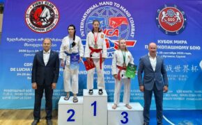 Брянская спортсменка завоевала «серебро» Кубка мира по рукопашному бою