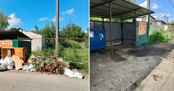 Свалку мусора убрали в посёлке Мичуринский после жалобы в прокуратуру