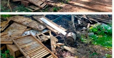 Свалку в Клинцовском районе убрали после вмешательства прокуратуры